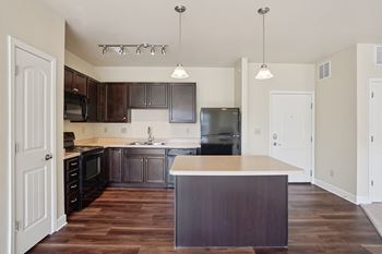 Chef-caliber kitchen with center island